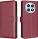 Xiaomi Poco M8 Pro 5g Redmi Note 15 Pro+ 5g Binfen Case Color Bf32 Flip Wallet Synthetic Leather Pu Tpu Red Rfid Wallet