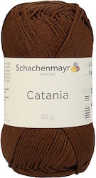 Schachenmayr Catania Βαμβακερό Καφέ 125m 50gr