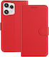 Handyhülle Nichts 3a Lite 5g Oem Flip Brieftasche Synthetisches Leder Pu Tpu Rote Geldbörse Stand