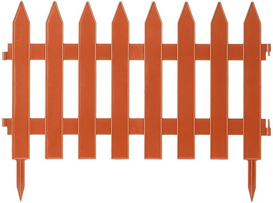 Prosperplast Πλαστική Μπορντούρα Κήπου με Λόγχες 35cm x 3.22m 7τμχ Prosperplast Πλαστική Μπορντούρα Κήπου με Λόγχες 35cm x 3.22m 7τμχ