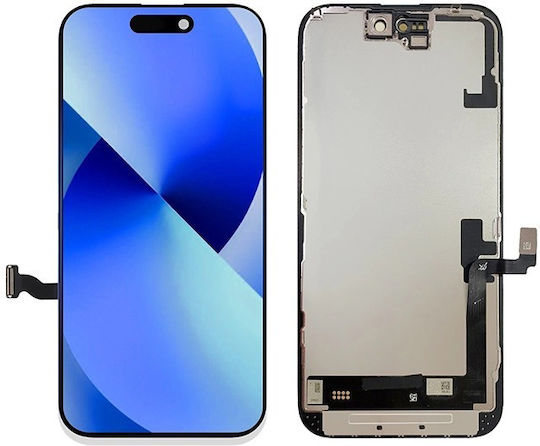 Οθόνη OLED με Μηχανισμό Αφής για iPhone 16 Nokia 6.1 (Μαύρο)