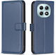 Калъф Xiaomi Poco M8 5g Redmi Note 15 5g Redmi Note 15 4g Binfen Цвят Bf17 Flip Портфейл Изкуствена Кожа Pu Tpu Син Wallet Стойка