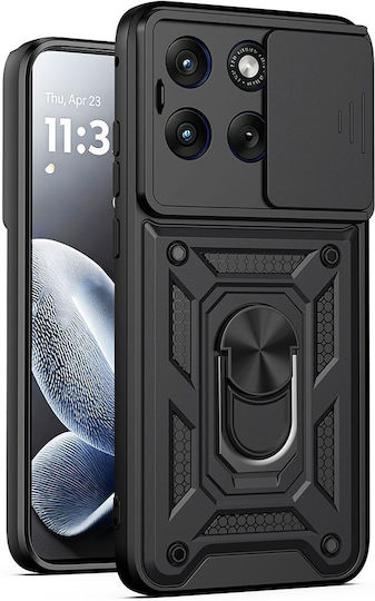 Techsuit Camshield Series Motorola Edge 70 Fusion Schwarz