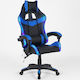 Shally Dogan 02842669 Gaming Chair Artificial Leather with RGB Lighting Blue