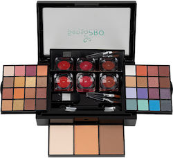 Diamond Diva Mehrfarbige Make-up Palette 38 Farben SensoPro Milano