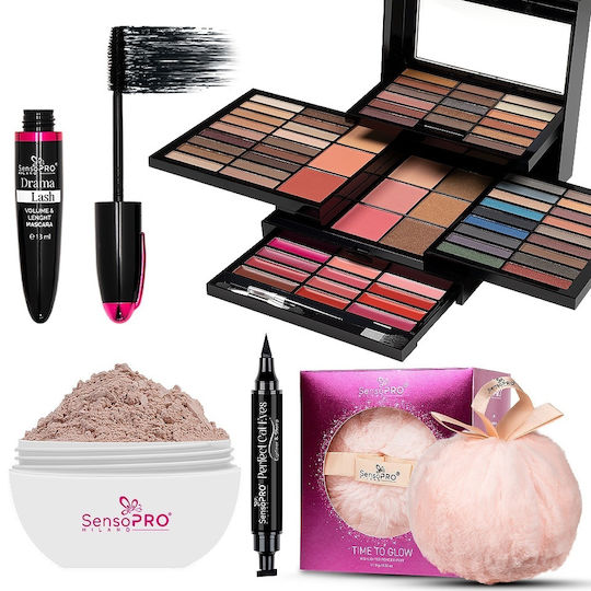 Paradise Make-up Pinsel Sensopro Milano Make-up Set + Geschenke