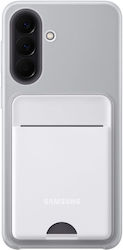 Samsung Card Slot Back Cover Plastic With Card Holder Light Gray Galaxy A57