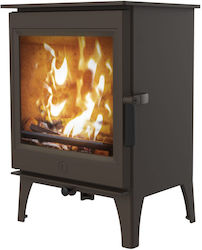 Charnwood Cranmore 5 Metallic Wood Stove 5kW Brown