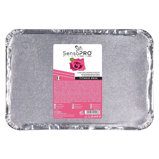 Ceară Depilatoare Traditional Sensopro Milano Titanio Roz 1kg
