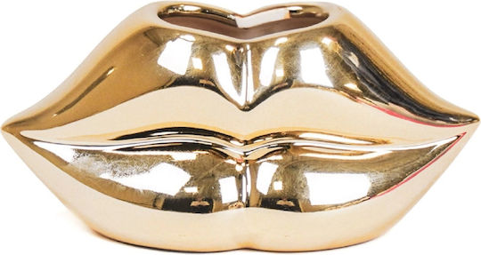 Housevitamin Διακοσμητικό Βάζο Lip Gold