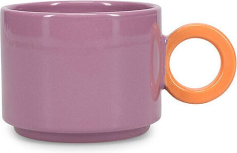 Onahome Keramiktasse Lou Lila Orange 280ml