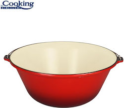 Tainita Din Fier Emailat 54x23 Cm 30 Litri