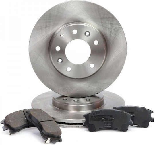 Master-Sport Brake Disc Set for Mazda 6 Gg 6 Gy
