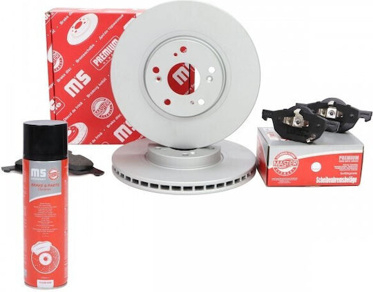 Master-Sport Car Brake Disc Set for Bmw Series 3 E46 Series 5 E39 Series 7 E38 X5 E53 Z3 E36 Z4 E85