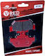 Bony Fish Organic Motorcycle Brake Pads for Suzuki Dr 600 Without ECE