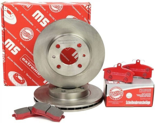 Set Discuri Și Plăcuțe De Frână Partea Din Față Lada 110 111 112 2110-3501070