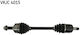 Honda CR-V III 07 Linke Halbachse 666,5mm 44306-SWA-900