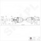 Ημιαξόνιο Citroen C4 Peugeot 307 Εμπρός Δεξιά 9644193580
