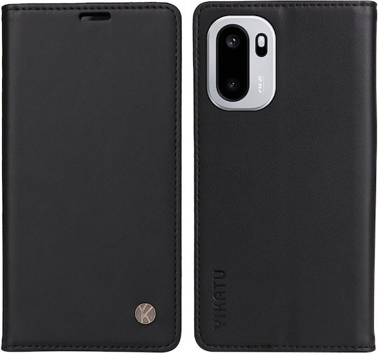 Yikatu Yikatu Handyhülle aus Synthetischem Leder / Silikon Schwarz (OnePlus 15R)