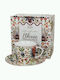 Cup 250ml Saucer Box Duo Ethnic Collection Marbella