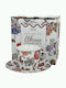 Cup 250ml Saucer Box Duo Ethnic Collection Sahat White