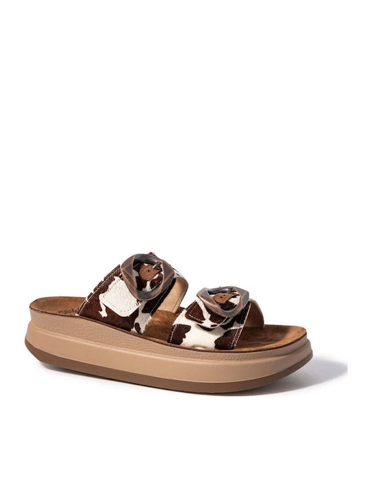 Fantasy Sandals Women's Anatomic Sandals Cacao Cow