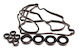 Σετ Φλαντζών Καλύμματος Βαλβίδων Hyundai Accent 1.5 Crdi 04 22441-2a102