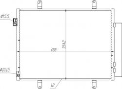 Ψυγείο Κλιματισμού Suzuki Celerio 2014 9531084m00