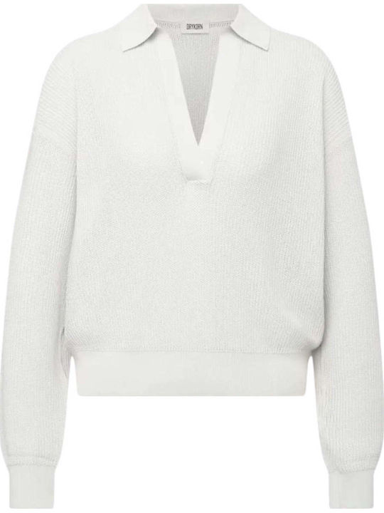 Women's Blouse Long Sleeve White
