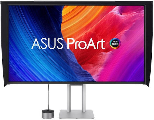 Asus Monitor QD-OLED HDR 31.5" 4K 3840x2160 240Hz cu Timp de Răspuns 0.1ms GTG PA32UCDMR-K