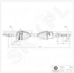 Ημιαξόνιο Nissan Interstar Opel Movano Renault Master Ii Εμπρός Δεξιά 3910100q0d Ημιαξόνιο Nissan Interstar Opel Movano Renault Master Ii Εμπρός Δεξιά 3910100q0d