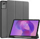 Калъф Lenovo Idea Tab Plus Oem Флип Калъф Синтетична Кожа Pu Tpu Сив Стойка