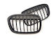 BMW X1 F48 2015.06 Ματ Μαύρες Auto Dekorative Masken Set 2 Τεμ
