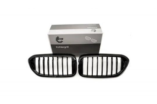 Auto Dekorative Masken Motorabdeckung Einfache Streifen Schwarzes Glänzendes Bmw 5 G30 51712430993