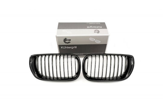 Capac Motor Fals Bandă Unică Negru Lucios BMW 3 E46 Facelift 51137030545