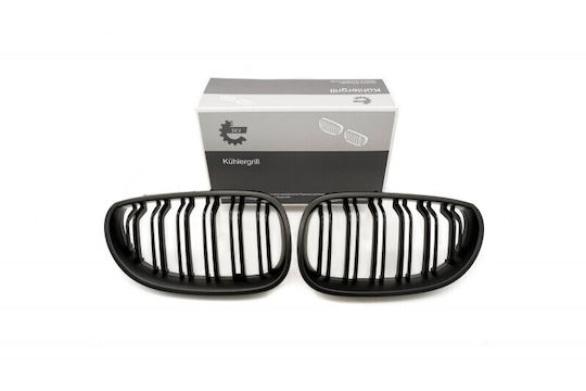 Double Black Matte Engine Cover for BMW 5 E60