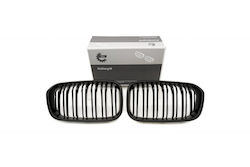Decorative Engine Cover Double Stripe Matte Black for BMW 1 F20 Facelift