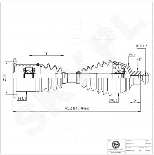 Jumătate De Axă Audi A4 A5 Față Stânga Dreapta 8w0407271d