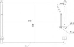 Συμπυκνωτής Κλιματισμού Mazda 626 1.8 97-02 Ge4t-61-480a Συμπυκνωτής Κλιματισμού Mazda 626 1.8 97-02 Ge4t-61-480a