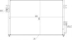 Συμπυκνωτής Κλιματισμού Terracan 2.9 Crdi 01 97606-h1000 Συμπυκνωτής Κλιματισμού Terracan 2.9 Crdi 01 97606-h1000