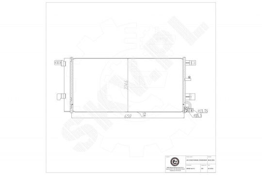 Air Conditioning Condenser for Audi A4 B9 A5 A6 C8 A7 8w0816421c