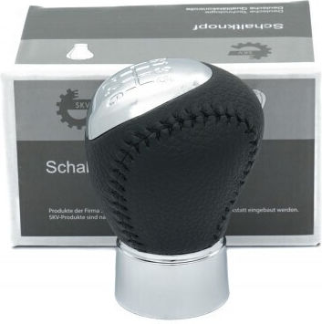 Mazda 3 6 Premacy Mpv Ii Rx-8 Bp4l46030a Chrome Leather Gear Shift Knob