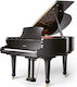 Ritmuller Piano with Tail RS160 with 88 Weighted Keys Polished Ebony