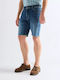 Texas Bermude Denim Albastru