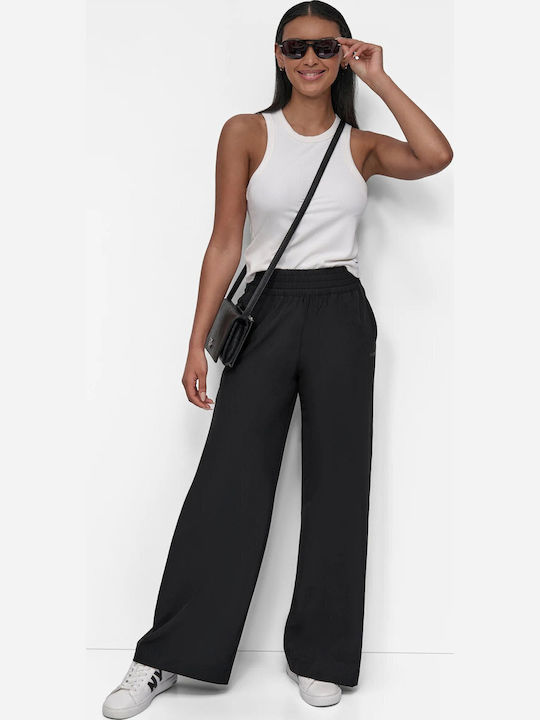 DKNY Γυναικείο Ψηλόμεσο Υφασμάτινο Παντελόνι με...