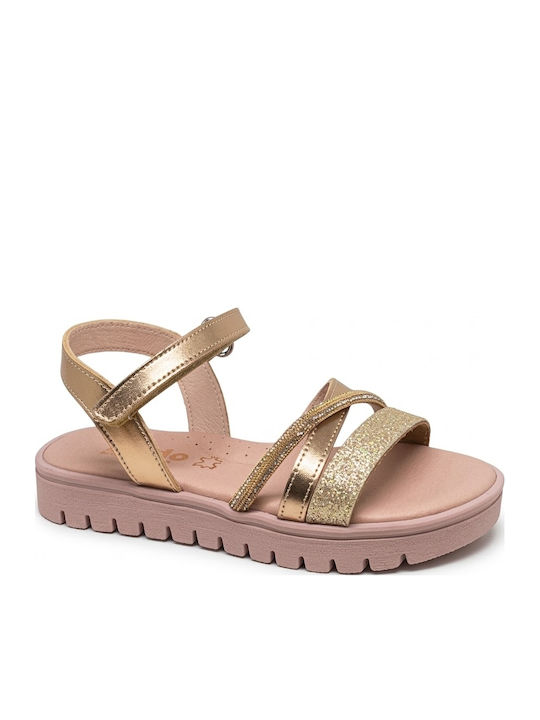 Ando Kindersandalen Rosa Gold