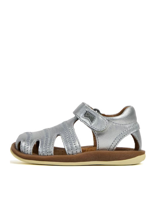 Camper Camper Kinder Sandalen Bicho Silber