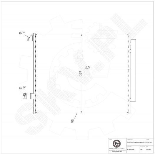 A/C Cooler for Mercedes G-Class GLE GLS A1675001200