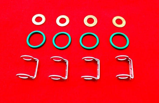 Komplette Nissan Injektor Einbau-Set 12 Stück 16626ad200