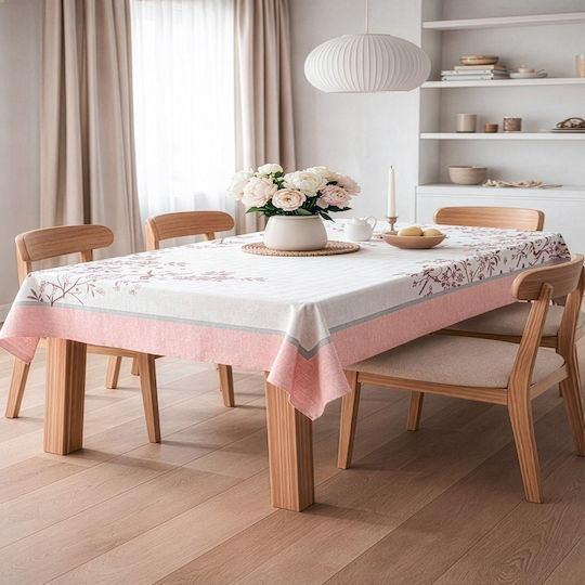 Saint Clair Τραπεζομάντηλο Pink 145x220εκ.